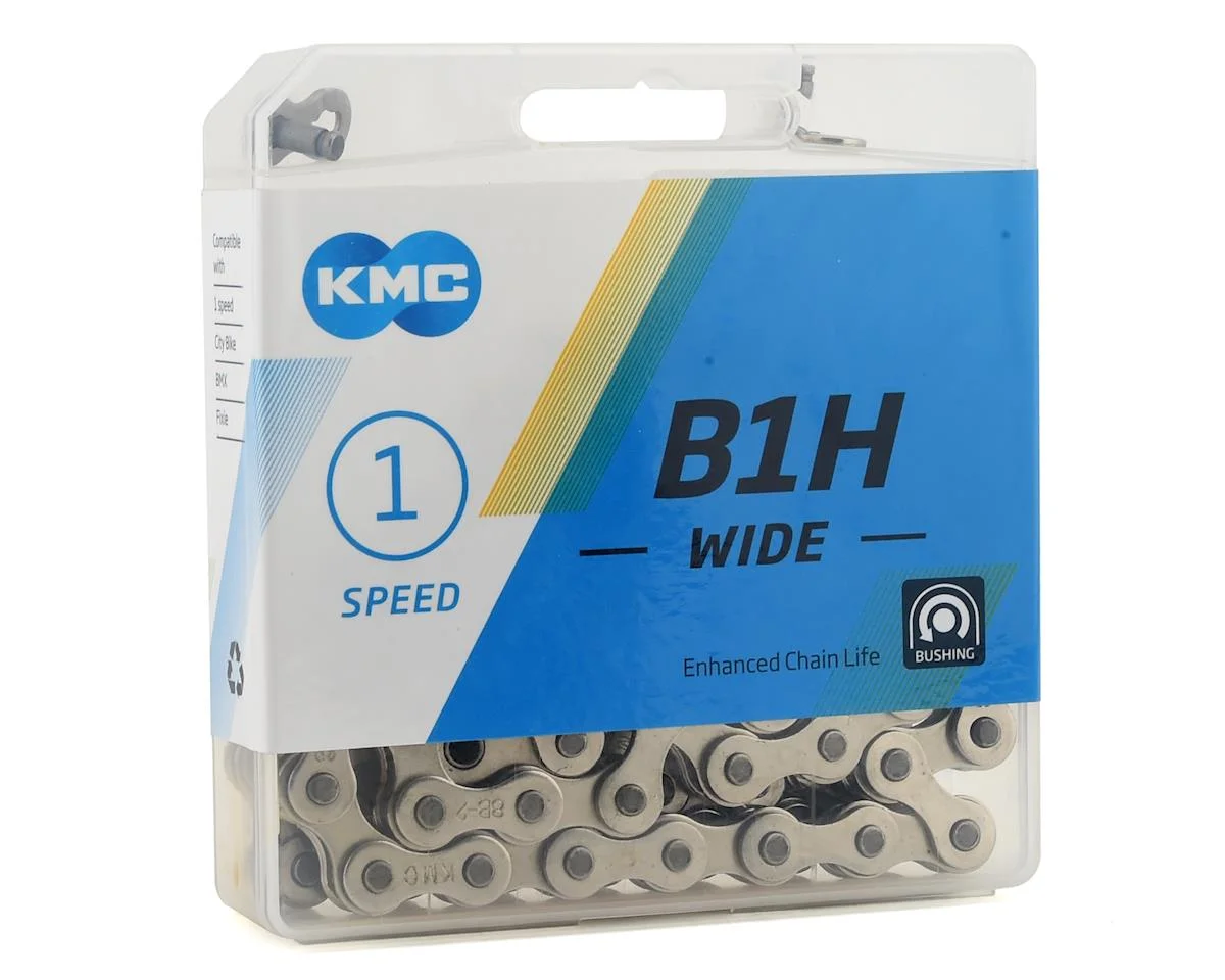 KMC B1H Heavy-Duty Wide Chain (Silver) (Single Speed) (98 Links) - view 2